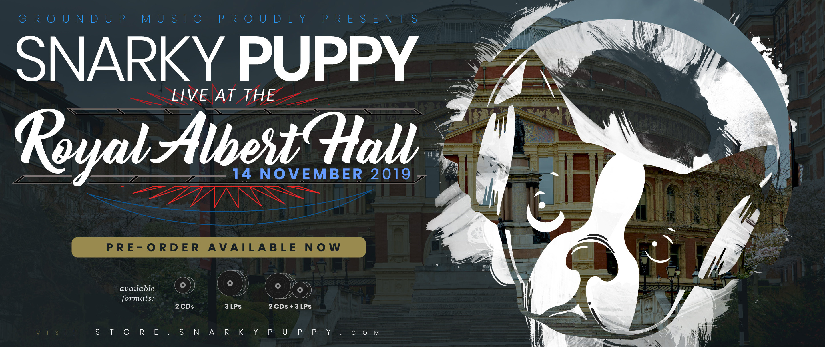Pre-order Snarky Puppy LIVE At The Royal Albert Hall on 14 November 2019 in London, UK. Available in multiple formats.