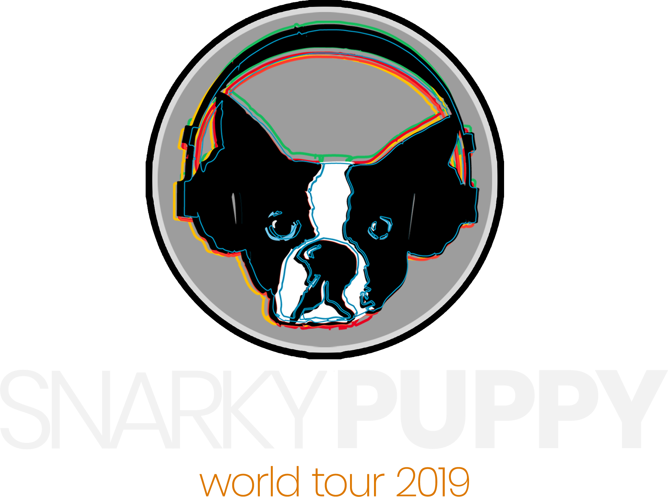 Snarky Puppy Logo that says 'World Tour 2019'